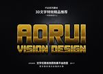 PS字体特效样式
