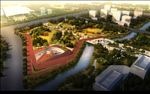 休闲娱乐景观鸟瞰建筑效果图