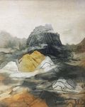 复古山峰装饰画