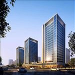 清晨办公楼效果图