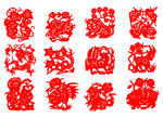 生肖剪纸