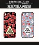 罂粟花手机壳图案