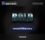 PSD字体特效样式