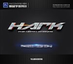 PSD字体特效样式