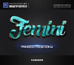 PSD字体特效样式
