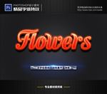 PSD字体特效样式