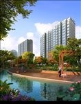 住宅区休闲长廊景观建筑效果图