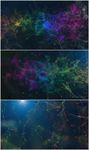 彩色点线动感科技动态背景视频素