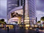 夜景公建商业街人视图