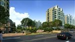 住宅区入口景观效果图