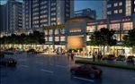 商业步行街夜景建筑效果图