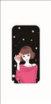 小女孩手机壳