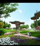 公园小品景观设计效果图