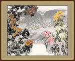 工笔画 菊花