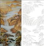 油画山水