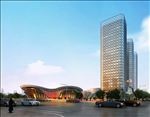 大型博物馆建筑大厦建筑效果图
