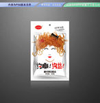 约丝辣条包装 平面展开分层文件
