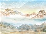 大理石石纹蓝天海阔天空石纹背景