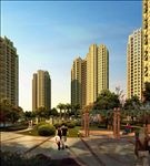 住宅小区廊架绿化景观图