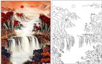 山水画