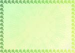 翠叶子 环保证书纹