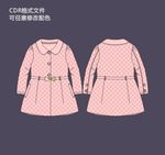 女装长款风衣外套