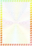 彩幻变化 特色证书纹