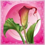 手绘花