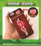 美女手机壳 手绘美女 卡通美女