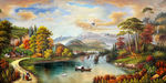 油画风景