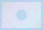 宝石蓝 商品证书纹