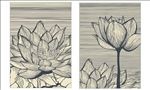 荷花矢量装饰画