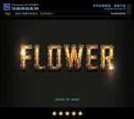 PSD特效字体复古水晶样式