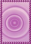 浅红幻变 特色证书纹
