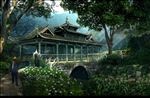 农村凉亭景观图
