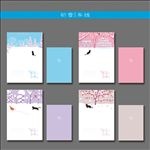 最新韩版清新可爱手绘冬季元素本