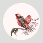 花鸟中国风无框画