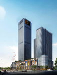 CBD商务办公楼建筑效果图