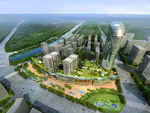 屋顶绿化建筑效果图片