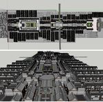 大型古镇建筑草图大师模型