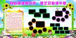 学校照片展板