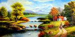 油画风景
