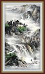 水墨山水画
