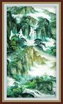 水墨山水画图