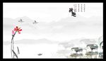 国画 荷花