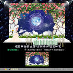 星空婚礼图片