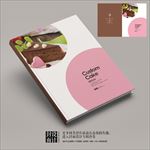 布朗尼蛋糕宣传册封面