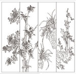 梅兰竹菊