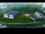 鸟瞰厂房建筑图