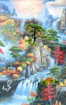 山水油画